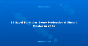 Blog 15 Excel Formulas Every Professional Should Master