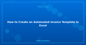 Blog How To Create An Automated Invoice Template In Exc